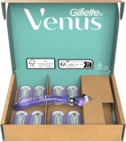 Máquina Depilatória Venus Gillette Deluxe Smooth Swirl com 9 Recargas