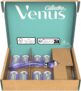 Máquina Depilatória Venus Gillette Deluxe Smooth Swirl com 9 Recargas