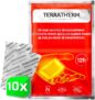TerraTherm Aquecedores de mãos, 12 horas de mãos quentes, almofadas térmicas ativadas pelo ar