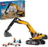 LEGO City Escavadora de obra amarela, perfuradora 60420