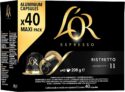 L’Or Espresso Cápsulas de café, listretto, 40 cápsulas compatíveis com Nespresso [0,22€ a Uni]