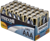 32 Pilhas AAA Maxell