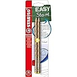 STABILO EASYgraph S Metallic Edition – Lápis triangular para canhotos (2 unidades, dureza HB)