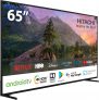 Hitachi 65HAK5350 Smart TV de 65 polegadas, com ecrã 4K Ultra HD