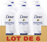 Sabonete liquido original Dove ( embalagem de 6x250ml)