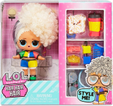 LOL Surprise Hair Hair Tots – Boneca com penteados personalizados e 10 surpresas que incluem vestido, sapatos e acessórios