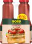 Sólis tomate frito clássico Bipack frasco de vidro sem glúten, 6 x 460 g