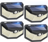 Luzes de Jardim solares com sensor de movimento, IP67