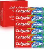 Colgate Ação tripla, pack 6un x 75ml descontão