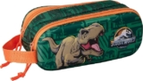Jurassic World 3D Suporte duplo 3D, estojo infantil escolar