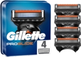 Gillette ProGlide Lâminas de barbear para homem, 4 lâminas
