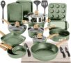 Kitchen Academy Conjunto de utensílios para assar e cozinhar, conjunto de 30 Utensílios