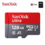 Micro SD SanDisk 128GB Ultra microSDXC 120Mb/s