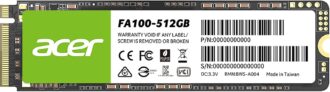 Acer Disco rígido FA100 512GB SSD