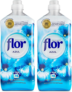 Amaciador Flor para roupa concentrado, aroma azul, 156 doses