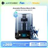 Anycubic Phonotn Impresora 3D resina Mono X 6Ks