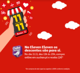 Aproveita, só hoje, das 11h às 23h. em compras de mais de 100€ online na AUCHAN recebe *11€ em vale