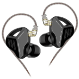 Auriculares dinamicos KZ ZVX com fios