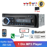 Auto-radio 60Wx4, USB, bluetooth, comando