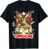 T-shirt Gremlins Popcorn – Preta