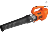 BLACK+DECKER BEBL185 Soprador de folhas axial 1,850 W velocidade de sopro 225 km/h