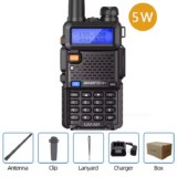 Walkie talkie Baofeng com alcance (até 10km)