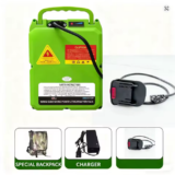 Bateria de lítio estilo mochila 21V 30Ah/50Ah/90Ah adequada para linha de conexão Makita
