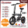 Bicicleta eléctrica iScooter EB1, E-Bike de 500W