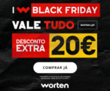 Black Friday 2024 Worten com desconto extra de 20€