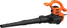 Black+Decker Aspirador e soprador de folhas para jardim