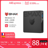 Mini PC Bmax, Wifi Dual, HDMI, VGA, HTPC, Windows 10, 4GB + 64GB desde França