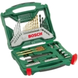 Bosch X-Line 50 pcs (madeira, pedra e metal) desde Amazon