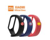 Bracelete Substituição MI band 3 / 4 com logo super heróis Marvel por 1,5€ e sem logo 0,32€