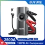 Buture 4 em 1 jump starter 2500 A, compressor 150 psi
