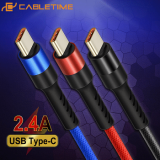 Ofertaça! Cabo USB tipo-c por 0,92€ 