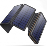 Carregador solar de 26kMah com 4 painéis destacáveis por 26,55€