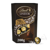 Chocolate Preto LINDOR 70% Cacau 200gr – Lindt PACK de 4 – (4,72€ Cx)