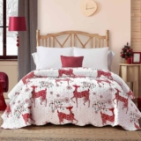 Colcha 220x240cm Estampado de Natal desde Epanha por 15,99€