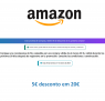 Verifica se a tua conta Amazon é uma das selecionadas a obter um desconto de 5€ em 20€