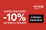 Cupão Desconto Primor -10% Em todo o site / app