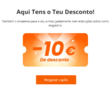 Cupão PC Componentes 10 € Desconto em 100 €