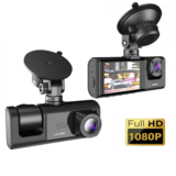 Dash Cam IR Night Vision, Loop Recording, 2″ IPS Screen 1080P