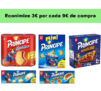 Economize 3€ por cada 9€ de compra em bolachas