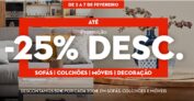 Desconto de 50€ por cada 200€ gastos em artigos selecionados CONFORAMA