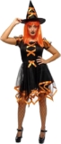 Disfarce de bruxa néon para mulher (Carnaval | Halloween)