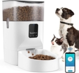 Dispensador Automático 7L WiFi de comida para Cães e Gatos por apenas 66,39€