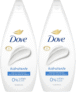 Dove Gel de duche hidratante limpeza delicada para uma pele macia | (2 x 720 ml)