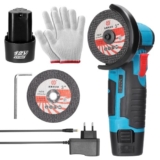 Mini Rebarbadeira sem fios Multifuncional 19000rpm 2 baterias