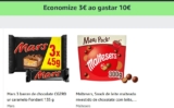 Economize 3€ gastando 10€ em Chocolates