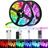 Oferta Amazon! 10 mt Fita LED RGB Controlo por APP + Comando por 10,79€*